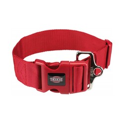 Trixie - Trixie Köpek Premium Boyun Tasması M - L Kırmızı