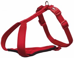 Trixie - Trixie Köpek Premium Göğüs Tasması S-M: 50-60 cm / 15 mm - Kırmızı