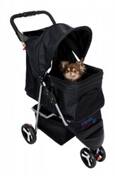 Trixie Köpek ve Kedi Arabası 47 x 100 x 80 Cm (Siyah) - Trixie