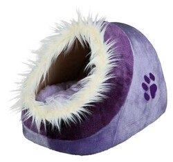 Trixie Peluş Kedi ve Küçük ırk Köpek Yatak 35 x 26 x 41 Cm Lila / Mor - Trixie