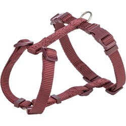 Trixie - Trixie Premium H Tipi Köpek Göğüs Tasması M - L, Bordo, 52 x 75 Cm - 25 Mm