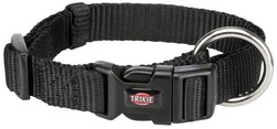 Trixie - Trixie Premium Köpek Boyun Tasması L - XL: 40-65 Cm / 25 Mm (Siyah)