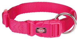 Trixie - Trixie Premium Köpek Boyun Tasması M - L Fuşya - 35 x 55 Cm - 20 Mm