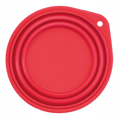  Trixie Kedi̇ & Köpek Seyahat Mama & Su Kabi Si̇li̇kon 250 ML 11 Cm