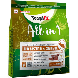 Tropifit All in 1 Hamster & Gerbil Yem 500 Gr - Tropifit