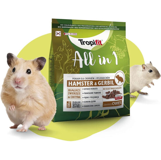 Tropifit All in 1 Hamster & Gerbil Yem 500 Gr - 2