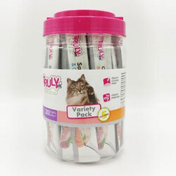 Truly - Truly Creamy Variety Pack Karışık Ek Besin ve Kedi Ödülü 14 Gr x 30 - 420 Gr