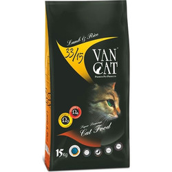 Vancat Adult Kuzu Etli ve Pirinçli Yetişkin Kedi Maması 15 Kg - VanCat