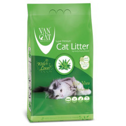 VanCat - VanCat Aloe Vera Kokulu İnce Taneli Kedi Kumu 10 Kg