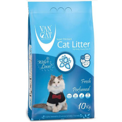 VanCat - VanCat Fresh Parfümlü İnce Taneli Kedi Kumu 10 Kg