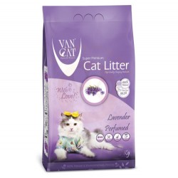 VanCat - VanCat Lavanta Kokulu İnce Taneli Kedi Kumu 5 Kg