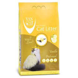 VanCat - VanCat Topaklanan Vanilyalı İnce Taneli Kedi Kumu 5 Kg