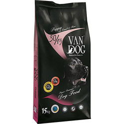 Vandog Puppy Kuzu Etli ve Pirinçli Yavru Köpek Maması 15 Kg - Vandog
