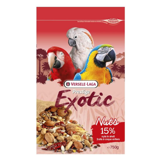 Versele Laga Exotic Nuts Papağanlar için Kuruyemiş Karışımı 750 Gr
