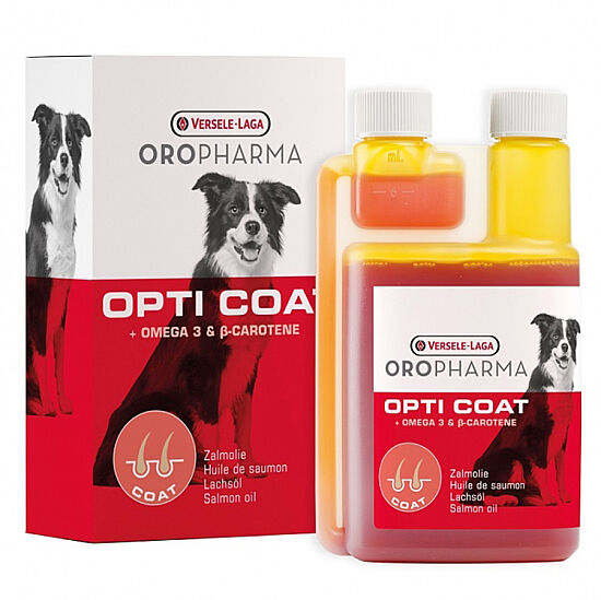 Versele Laga Oropharma Opti Coat Deri ve Tüy Sağlığı Somon Yağı 250 ML - 1
