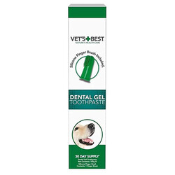 Vets Best Aloe Vera ve Nane Özlü Diş Sağlığı Köpek Macunu 100 Gr + Parmak Diş Fırçası - Thumbnail