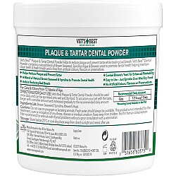 Vets Best Kediler için Plak ve Tartar Ağız Bakım Tozu 45 Gr - 2