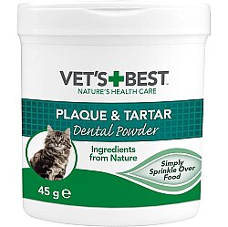 Vets Best Kediler için Plak ve Tartar Ağız Bakım Tozu 45 Gr - Vets Best