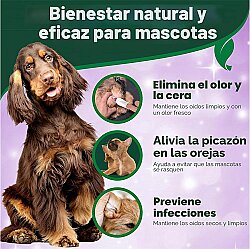 Vets Best Kedi ve Köpek Kulak Temizleme Parmak Pedi - 50li Paket - 5