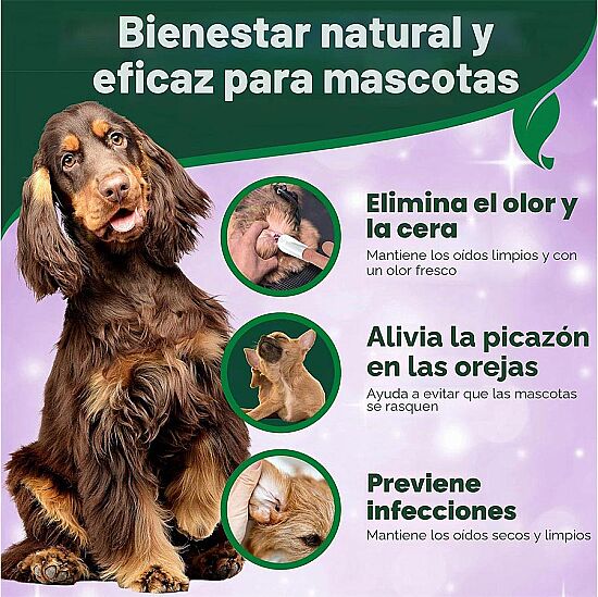 Vets Best Kedi ve Köpek Kulak Temizleme Parmak Pedi - 50li Paket - 5