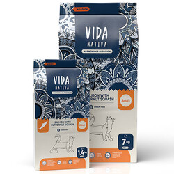 Vida Nativa Salmon With Squash Somonlu ve Balkabaklı Kedi Maması 1,4 Kg - Vida