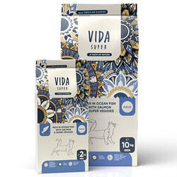 Vida Super Ocean Fish With Salmon Okyanus Balığı Somon Kedi Maması 2 Kg - Vida