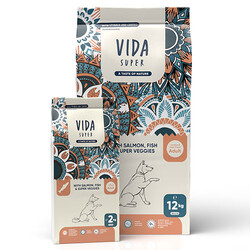 Vida Super With Salmon Fish Somon ve Balıklı Köpek Maması 12 Kg - Vida
