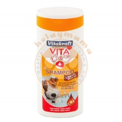 Vitakraft - Vitakraft 13019 Vizon Yağı Köpek Şampuanı 250 ML