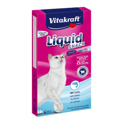 Vitakraft 16423 Somon Omega Sıvı Kedi Ödülü 6 x 15 Gr - Vitakraft