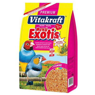 Vitakraft 27050 Exotic Finc Egzotik Kuşlar İçin Yem 500 Gr - 1