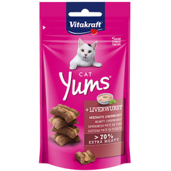 Vitakraft 28822 Cat Yums Liver Ciğerli Kedi Ödülü 40 Gr - Vitakraft