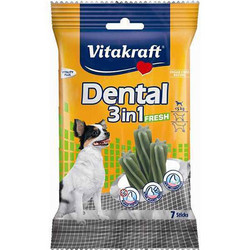 Vitakraft - Vitakraft 30890 Dental 3in1 Diş Sağlığı Köpek Ödülü 70 Gr ( 7 Sticks )