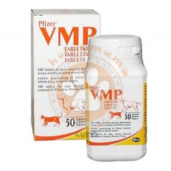 Pfizer VMP - VMP Kedi ve Köpek Deri ve Tüy Sağlığı Koruyucu Biotin Çinko Tablet ( 50 Tablet )