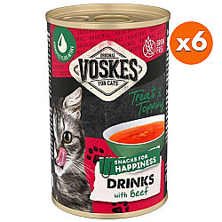 Voskes Biftekli Tahılsız Kedi Çorbası 135 ML x 6 Adet - Voskes