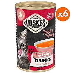 Voskes Somonlu Tahılsız Kedi Çorbası 135 ML x 6 Adet - Voskes