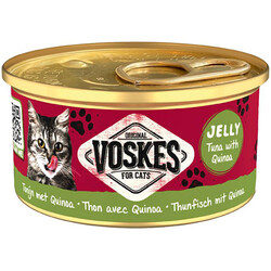 Voskes - Voskes Ton Balıklı ve Kinoa Jelly Kedi Yaş Konservesi 85 Gr