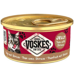Voskes Ton Balıklı ve Şirasu Jelly Kedi Yaş Konservesi 85 Gr - Voskes
