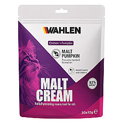 Wahlen Malt Anti-Hairball Tüy Yumağı Kontrol Kedi Ödül Kreması 30 x 15 Gr - Wahlen