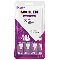 Wahlen Malt Anti-Hairball Tüy Yumağı Kontrol Kedi Ödül Kreması 4 x 15 Gr - Wahlen
