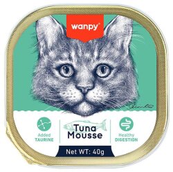 Wanpy Alutray Box Ton Balıklı Kedi Yaş Maması 40 Gr x 6 Adet (Toplam 240 Gr) - 3