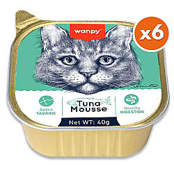 Wanpy Alutray Box Ton Balıklı Kedi Yaş Maması 40 Gr x 6 Adet (Toplam 240 Gr) - Wanpy