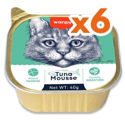Wanpy Alutray Box Ton Balıklı Kedi Yaş Maması 40 Gr x 6 Adet (Toplam 240 Gr) - Wanpy