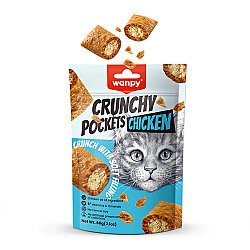 Wanpy Crunchy Pockets Tavuklu Kedi Ödülü 60 Gr - Wanpy