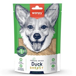 Wanpy - Wanpy Freeze Dried Dondurularak Kurutulmuş Ördek Göğüs Köpek Ödülü 40 Gr