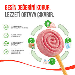 Wanpy Dondurularak Kurutulmuş Yaban Mersinli Köpek Lolipopu 6 Gr x 10 Adet (Toplam 60 Gr) - 5
