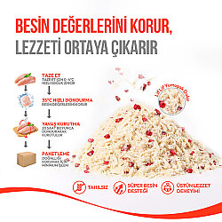Wanpy Fluffy Toppers Tavuklu ve Kızılcıklı Mama Üstü Kedi Ödülü 30 Gr - 9