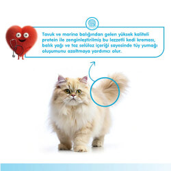 Wanpy Hairball Control Morina Balığı ve Tavuklu Kerma Ödül 60x14gr - 5