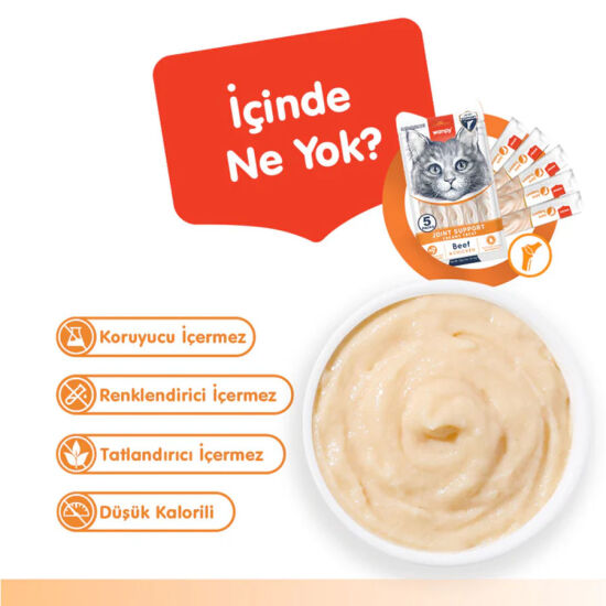 Wanpy Joint Support Sığır Eti ve Tavuklu Krema Ödül 60x14gr - 4