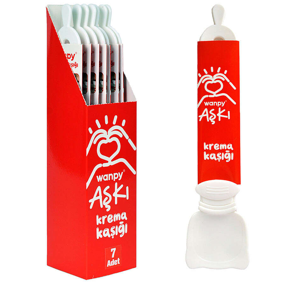 Wanpy Creamy Treat Kedi Ödülü Krema Kaşığı - 7 Adet