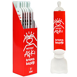 Wanpy Creamy Treat Kedi Ödülü Krema Kaşığı - 7 Adet - Wanpy
